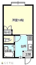 間取図画像 1K