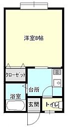 間取図画像 1K