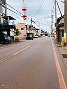 駐車場の前面道路