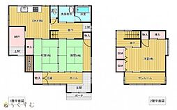 妙高市白山町2丁目売家 3DKの間取り