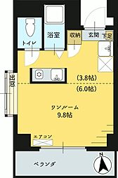 間取図画像 ワンルーム