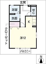 ベルヒルズ桜ヶ丘Ａ棟  ｜ 愛知県尾張旭市桜ケ丘町1丁目（賃貸アパート1R・2階・33.30㎡） その2