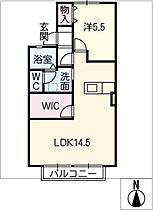 カーサ・ベルデＤ棟  ｜ 愛知県長久手市野田農（賃貸アパート2LDK・2階・50.09㎡） その2