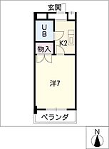 メイトーシェスタ  ｜ 愛知県日進市岩崎台2丁目（賃貸マンション1K・1階・21.60㎡） その2