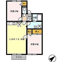 プリシェール赤池　B 101 ｜ 愛知県日進市赤池南2丁目801番地（賃貸アパート2LDK・1階・55.75㎡） その18