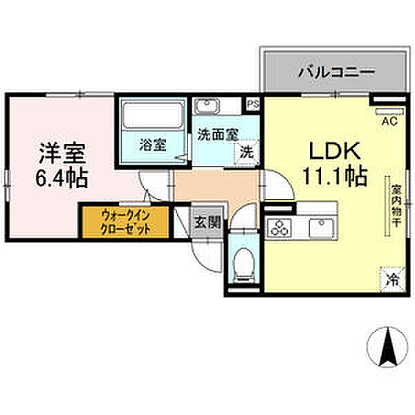 ザ・クラウン 301｜愛知県日進市赤池町箕ノ手(賃貸アパート1LDK・3階・43.41㎡)の写真 その27