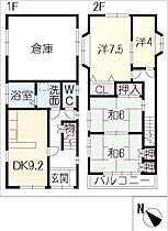 落合貸家  ｜ 愛知県豊明市新栄町1丁目（賃貸一戸建4DK・2階・82.81㎡） その2