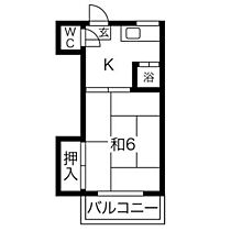 グランディーズ新栄 206 ｜ 愛知県豊明市新栄町2丁目374-2（賃貸アパート1K・2階・19.80㎡） その2