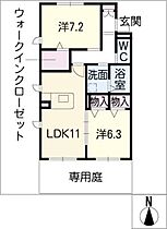 柊鈴庵  ｜ 愛知県大府市柊山町7丁目（賃貸アパート2LDK・1階・61.67㎡） その2