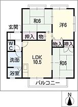 セジュール梅坪　Ｂ  ｜ 愛知県豊田市梅坪町6丁目（賃貸アパート3LDK・1階・62.92㎡） その2