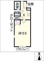 サンライズ  ｜ 愛知県みよし市根浦町3丁目（賃貸アパート1K・2階・35.41㎡） その2