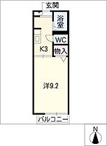 ボナールＭＡＴＯＢＡ　Ａ棟  ｜ 愛知県豊田市伊保町的場（賃貸アパート1K・2階・27.18㎡） その2