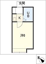 コスモ21御幸  ｜ 愛知県豊田市御幸本町7丁目（賃貸アパート1K・2階・14.58㎡） その2