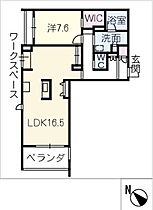 ユートレア　Ｓ棟  ｜ 愛知県知立市鳥居1丁目（賃貸マンション2LDK・2階・74.22㎡） その2