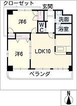 ルミナスファイブ  ｜ 愛知県豊田市桝塚西町南山（賃貸マンション2LDK・2階・53.20㎡） その2