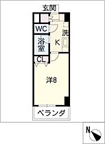 アペゼマルハチ  ｜ 愛知県豊田市御幸本町3丁目（賃貸マンション1K・6階・24.88㎡） その2