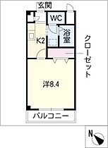 アルカディアIII  ｜ 愛知県刈谷市井ケ谷町井田（賃貸マンション1K・1階・26.64㎡） その2