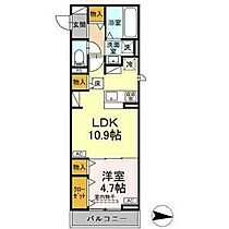 GRAND D-ROOM中山II 101 ｜ 愛知県刈谷市中山町2丁目1番2（賃貸アパート1LDK・1階・40.35㎡） その2