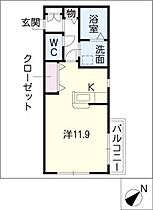 アンサンブル  ｜ 愛知県刈谷市今岡町宮本（賃貸マンション1R・2階・33.41㎡） その2