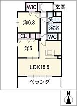 レトワール  ｜ 愛知県刈谷市矢場町3丁目（賃貸マンション2LDK・2階・63.80㎡） その2