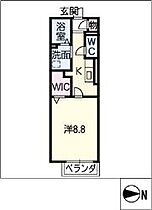 アール・オッツ 202 ｜ 愛知県知立市新地町西新地62-6（賃貸アパート1K・2階・32.29㎡） その2