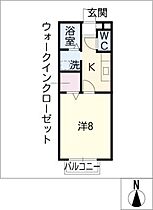 ダンデライオン  ｜ 愛知県安城市東栄町2丁目（賃貸アパート1K・1階・31.85㎡） その2