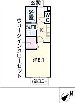 クレールアヴニール　B 103 ｜ 愛知県西尾市寄住町東浦62（賃貸アパート1K・1階・29.17㎡） その2