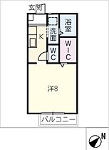 Ｐａｎａ　Ｈｏｕｓｅ  ｜ 愛知県岡崎市大西町字揚枝（賃貸アパート1K・2階・29.35㎡） その2