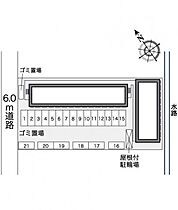 レオパレスピソII 207 ｜ 愛知県岡崎市大和町字塗御堂62（賃貸アパート1K・2階・23.18㎡） その7