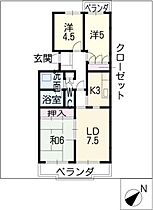 ＫＯＺＡＮ　ＳＯＰＨＩＡ  ｜ 愛知県岡崎市中町1丁目（賃貸マンション3LDK・5階・61.87㎡） その2