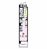 サンリット三建 602 ｜ 愛知県岡崎市羽根町字東ノ郷40番地1（賃貸マンション1R・6階・31.72㎡） その2