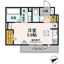 Dーroom両町 103 ｜ 愛知県岡崎市両町1丁目37番（賃貸アパート1R・1階・29.08㎡） その2