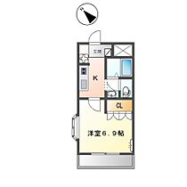 グランディール和志山  ｜ 愛知県岡崎市西本郷町字和志山（賃貸アパート1K・1階・24.75㎡） その2