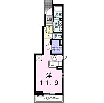 プルミエール信 101 ｜ 愛知県岡崎市小呂町字マヤシリ9番地4（賃貸アパート1R・1階・32.94㎡） その2