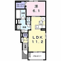 エスポワール　真伝　I 103 ｜ 愛知県岡崎市真伝町字魂場37番地7（賃貸アパート1LDK・1階・44.18㎡） その2