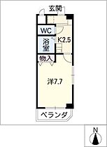 ヴィラージュ栄  ｜ 愛知県岡崎市若松町字土取（賃貸マンション1K・2階・24.30㎡） その2