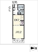 ラピスタウン緑丘通り　1ＤＫ  ｜ 愛知県岡崎市羽根町字大池（賃貸マンション1DK・5階・35.00㎡） その1