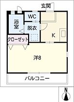 ラフォーレ新屋敷  ｜ 愛知県豊川市野口町新屋敷（賃貸マンション1K・1階・26.73㎡） その2