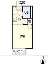 パークヒル泉  ｜ 愛知県豊川市大崎町下金居場（賃貸マンション1K・2階・18.10㎡） その2