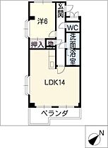 メゾン小浜ヒルズ  ｜ 愛知県豊橋市東小浜町（賃貸マンション1LDK・3階・49.00㎡） その2