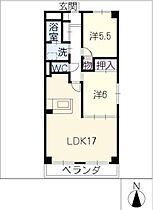 ラ・オーク三軒家  ｜ 愛知県丹羽郡大口町下小口7丁目（賃貸マンション2LDK・3階・65.39㎡） その2