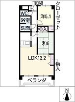 サン・グレードハイツ  ｜ 愛知県一宮市木曽川町外割田字宮廻（賃貸マンション2LDK・3階・60.48㎡） その2