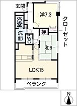 ＬＯＲＤ・ＬＩ・ＥＳＴ  ｜ 愛知県一宮市木曽川町里小牧字寺東（賃貸マンション2LDK・4階・68.00㎡） その2