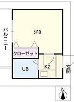 シャンピアボアール  ｜ 愛知県一宮市開明字郷中（賃貸アパート1K・2階・19.00㎡） その2