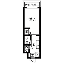 TOMOS APARTMENTS MEITETSU OSATO 317 ｜ 愛知県稲沢市奥田町三十番神7133-1（賃貸マンション1K・3階・22.35㎡） その2