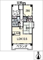 シャンテロッコー  ｜ 愛知県稲沢市小池3丁目（賃貸マンション3LDK・4階・70.20㎡） その2