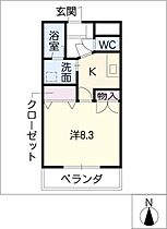 サンビーム甚目寺  ｜ 愛知県あま市森4丁目（賃貸マンション1K・1階・29.97㎡） その2