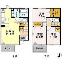 Atrio 102 ｜ 愛知県海部郡蟹江町今西2丁目165番地（賃貸アパート3LDK・1階・78.96㎡） その2