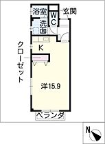 アルテール弥富  ｜ 愛知県弥富市鯏浦町西前新田（賃貸マンション1R・2階・38.20㎡） その2