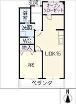 スカイ友  ｜ 愛知県津島市西柳原町3丁目（賃貸マンション1LDK・3階・52.00㎡） その2